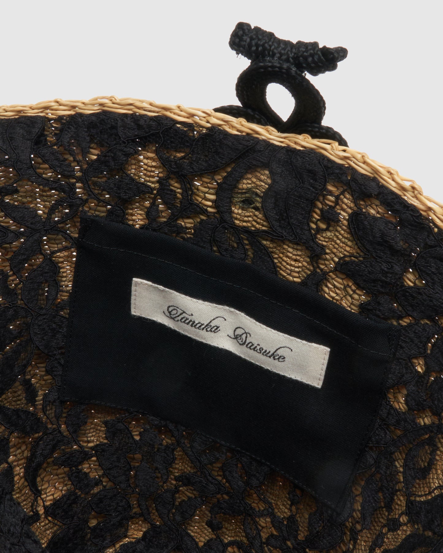 【POPUP先行】braid ribbon pochet【Delivery in June 2025】