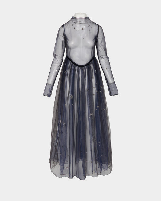 midnight tulle dress【Delivery in September 2026】