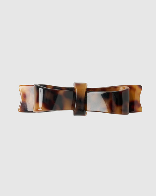 meteorite ribbon barrette Brown【Delivery in July 2026】