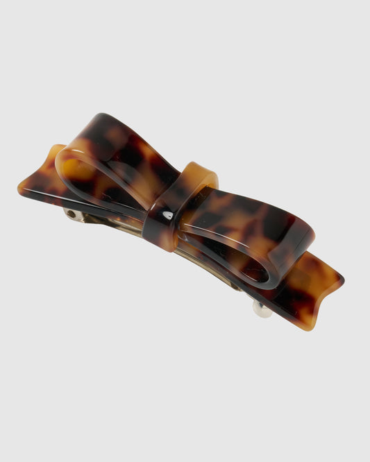meteorite ribbon barrette Brown【Delivery in July 2026】