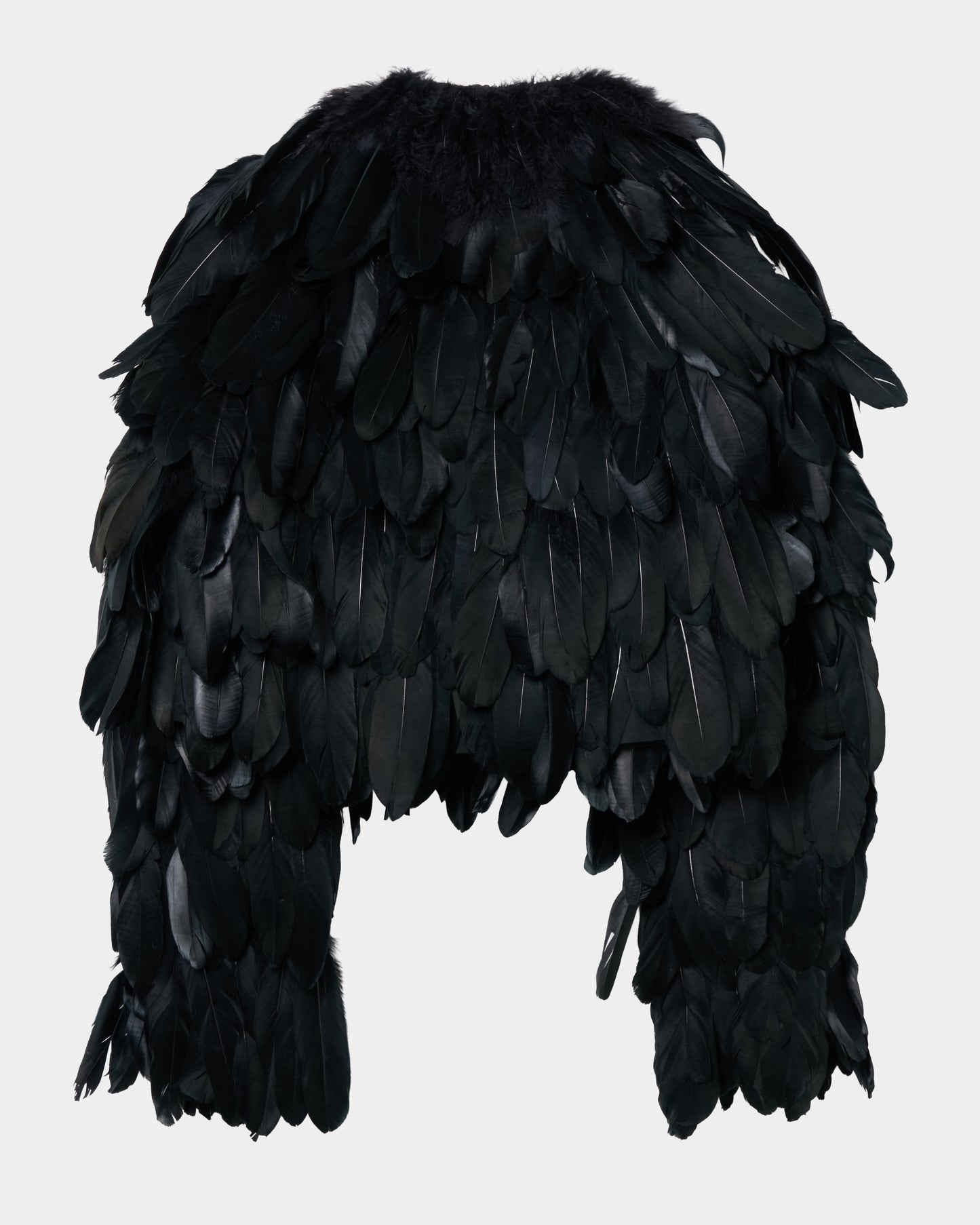feather jacket Black【Delivery in September 2026】