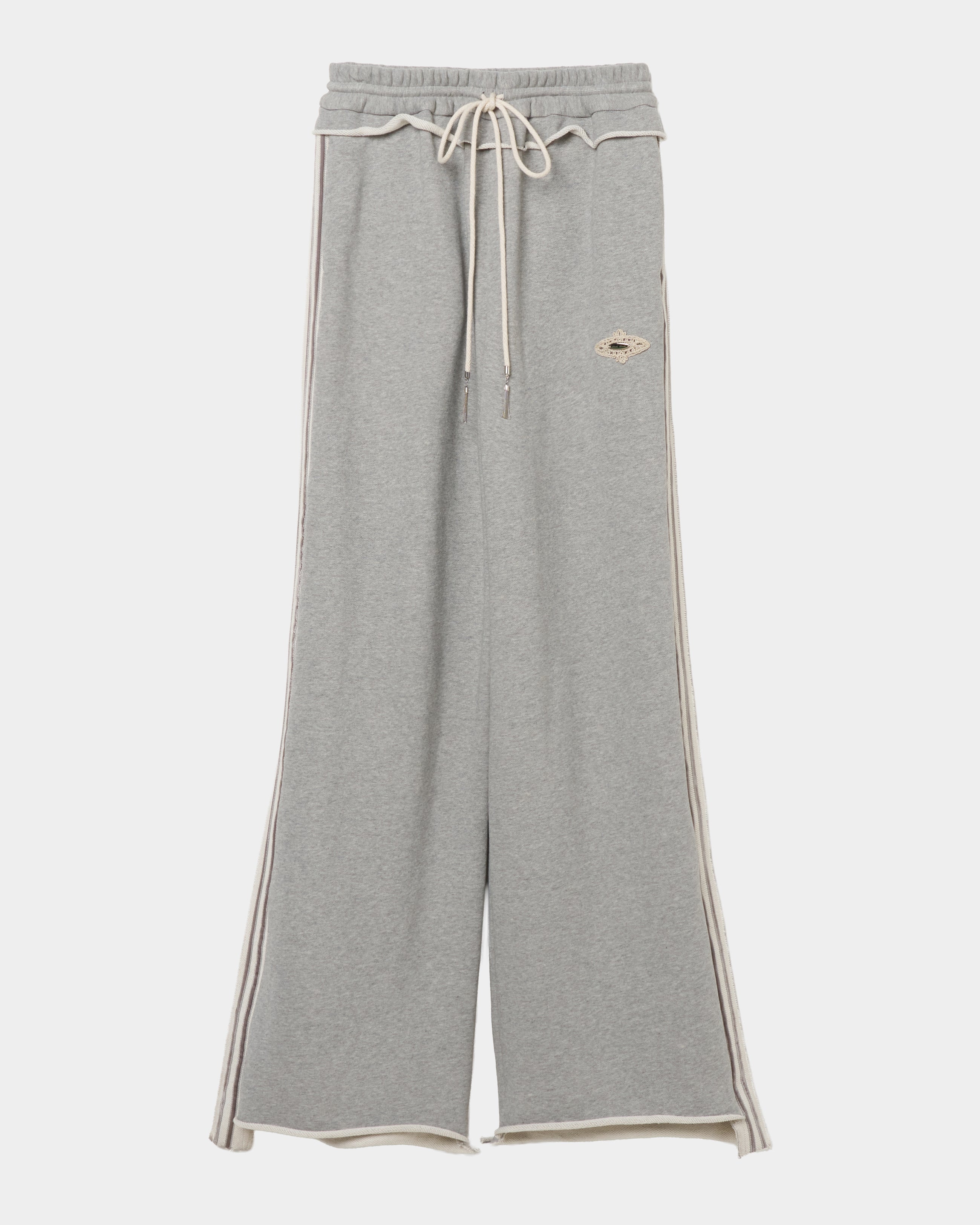 side stripe jersey track pants – tanakadaisuke