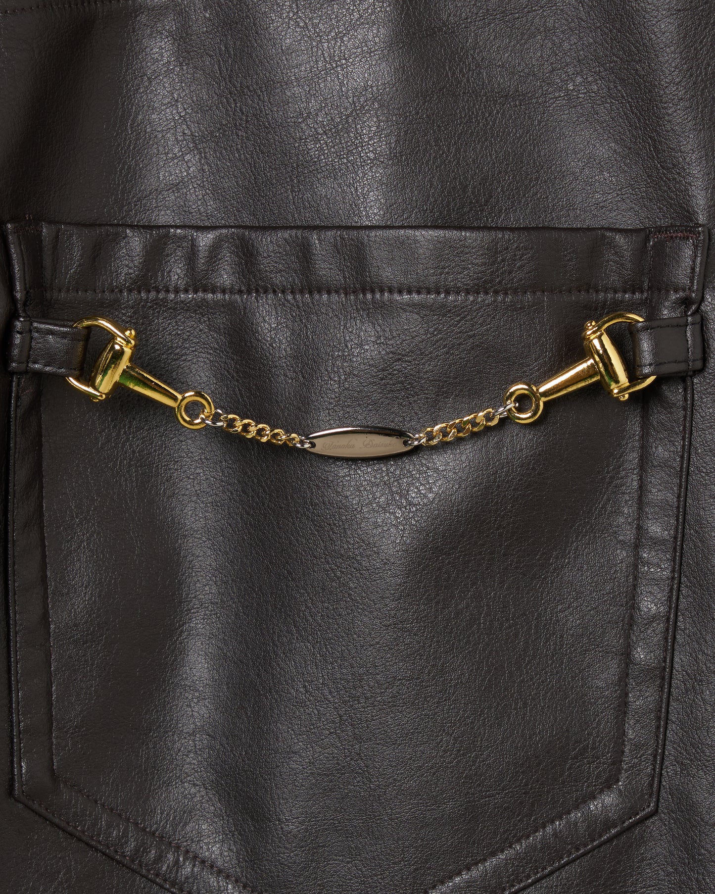 silver tag leather skinny pants【Delivery in September 2026】