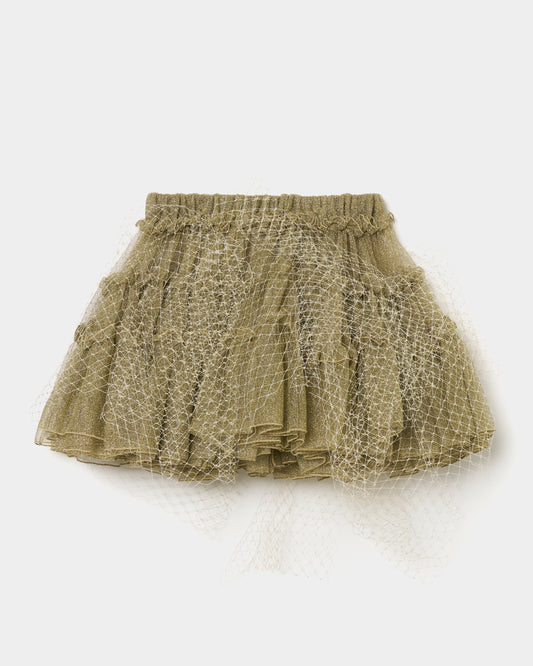 glitter tulle tutu skirt【Delivery in August 2026】