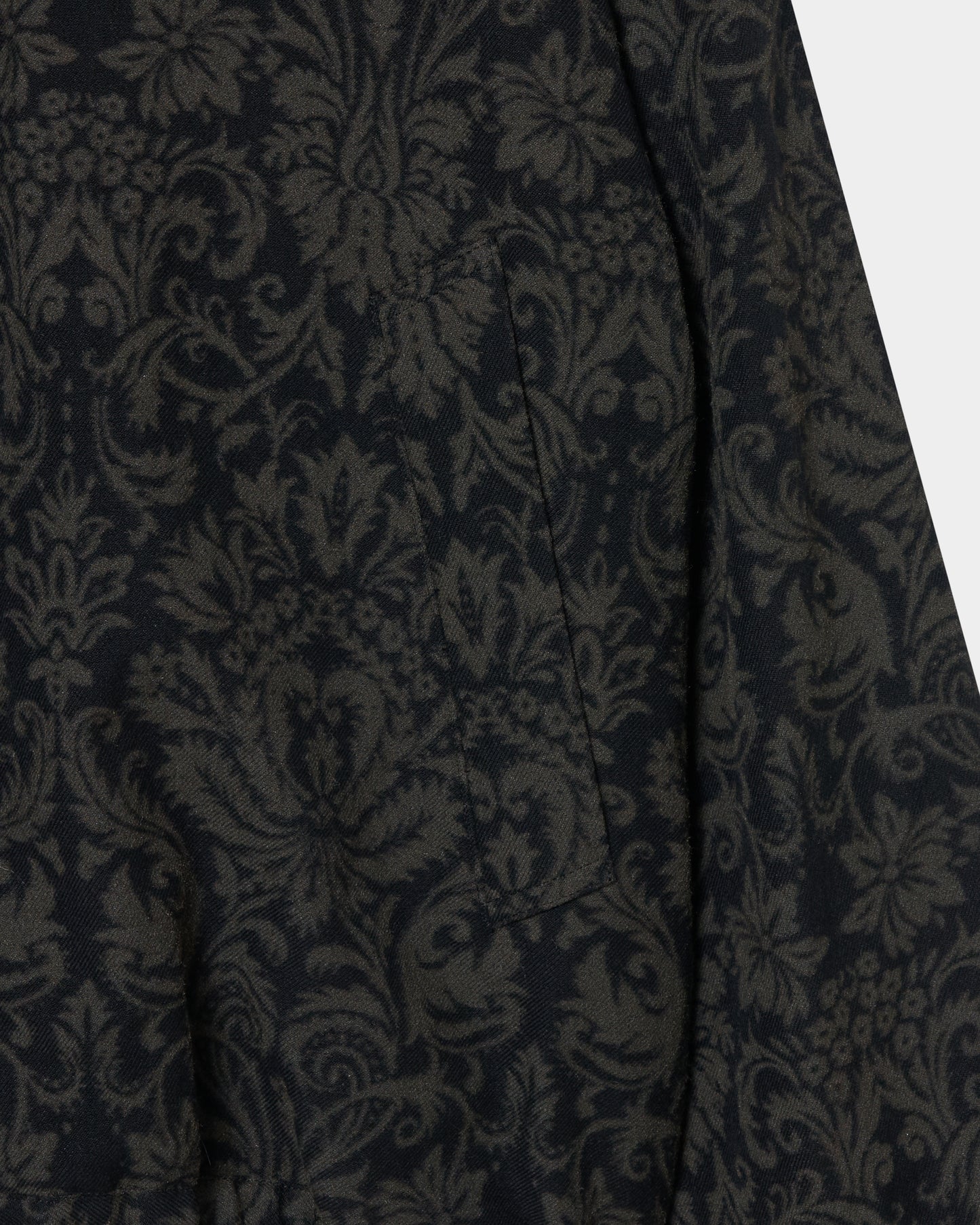 ornament print corduroy collar jacket【Delivery in September 2026】