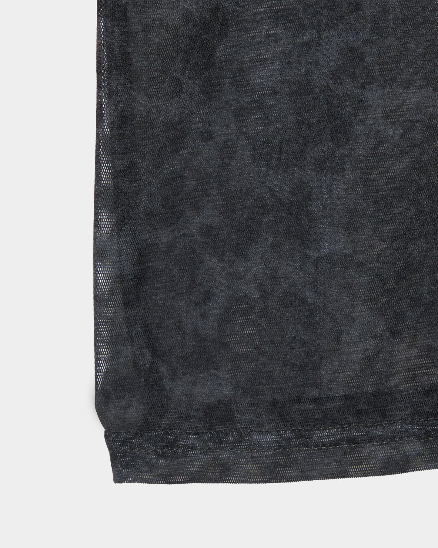 meteorite print tulle 2way tops Dark green【Delivery in August 2026】