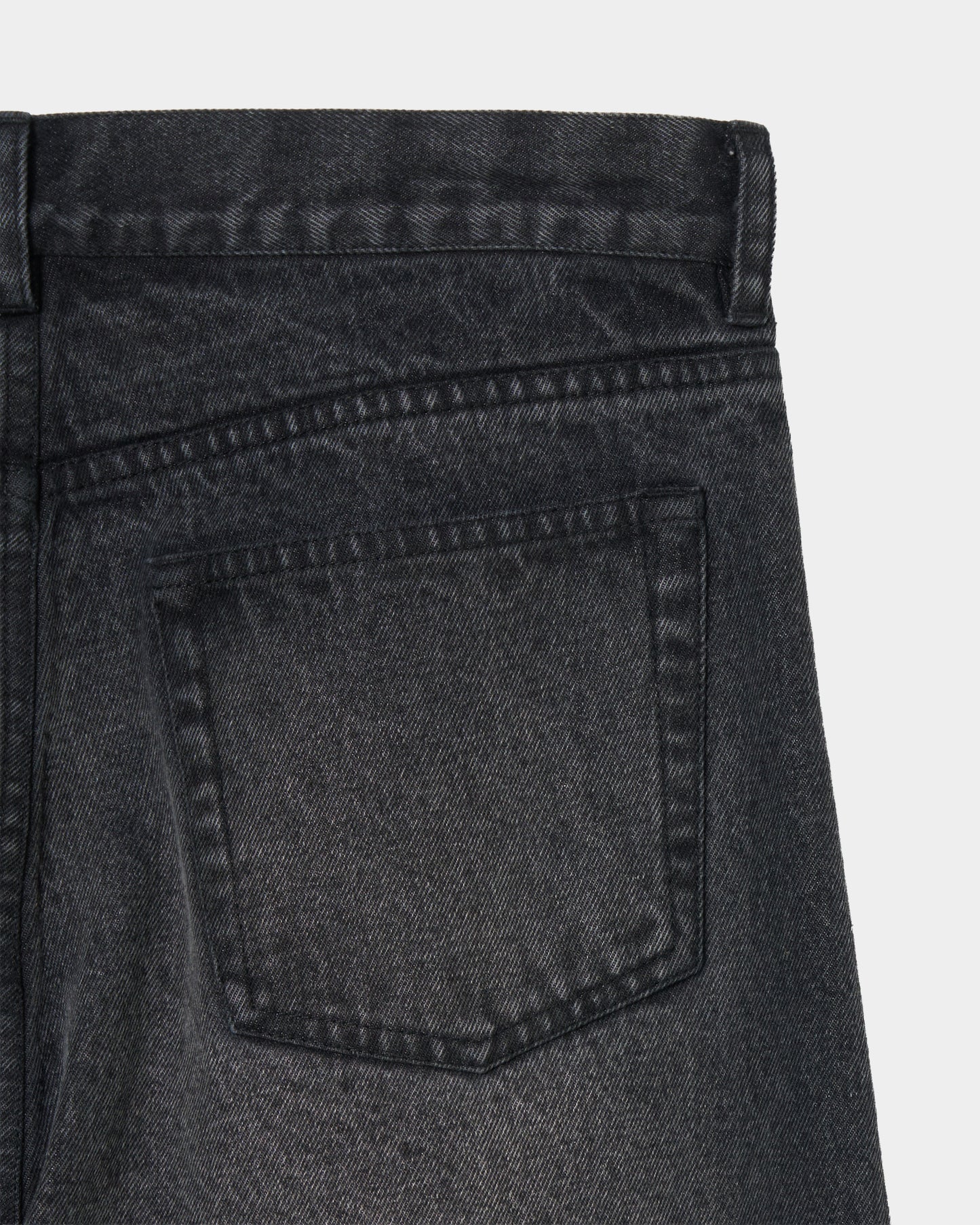 falling stars denim pants Black【Delivery in August 2026】