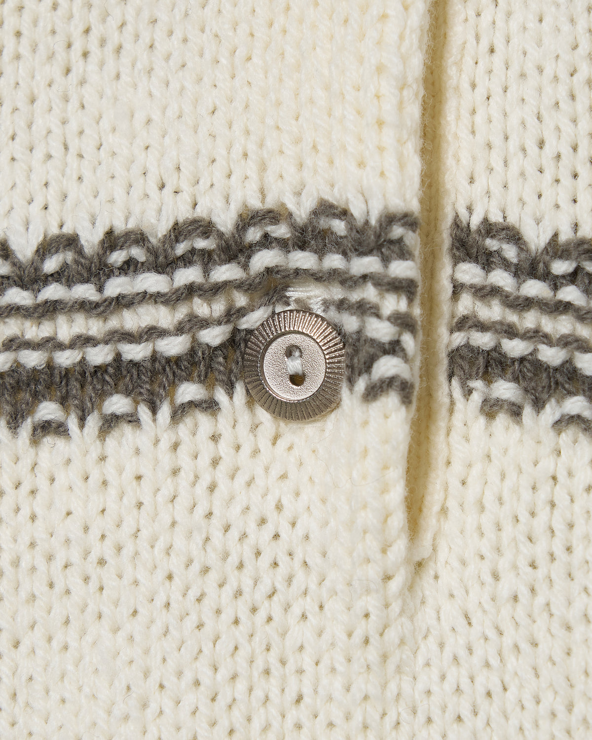 Lace border knit polo shirt Off white【Delivery in January 2027】
