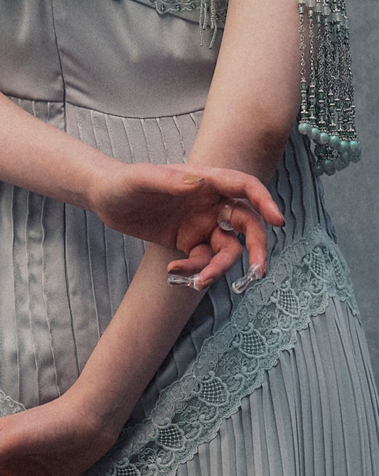 【sakaitakeru collaboration】slug ring clear【stock】