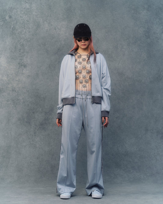 【sakaitakeru collaboration】rhombus chain crystal tops【Delivery in September 2024】