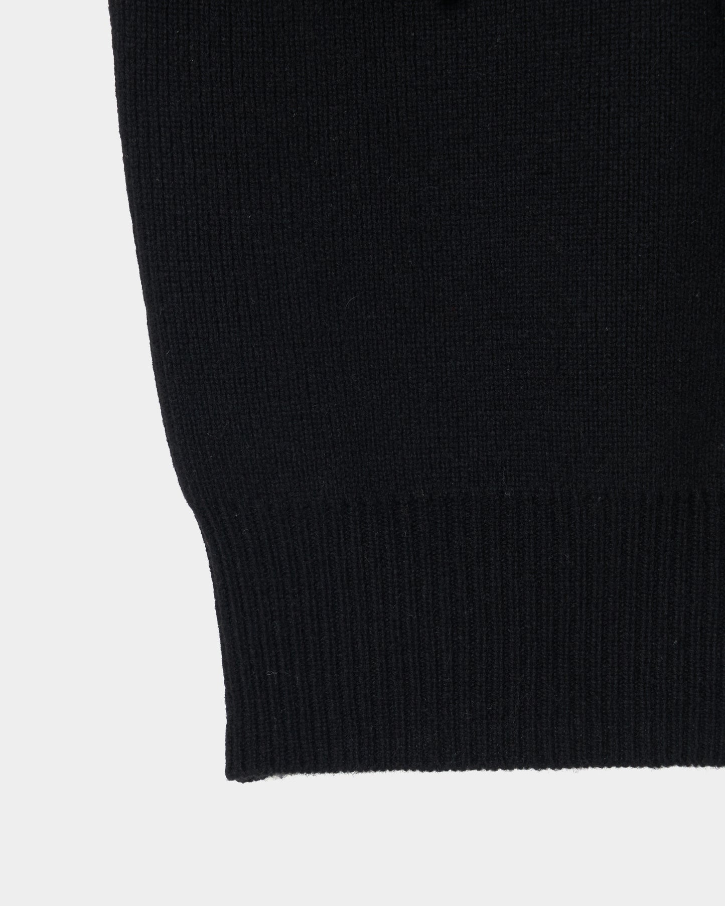 bijou tiara off-shoulder knit Black 【stock】