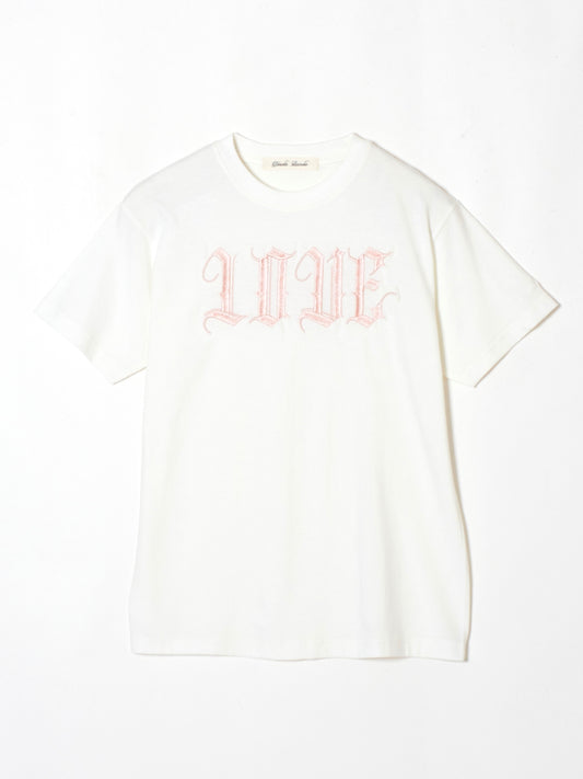 LOVE mini T-shirt White【stock】