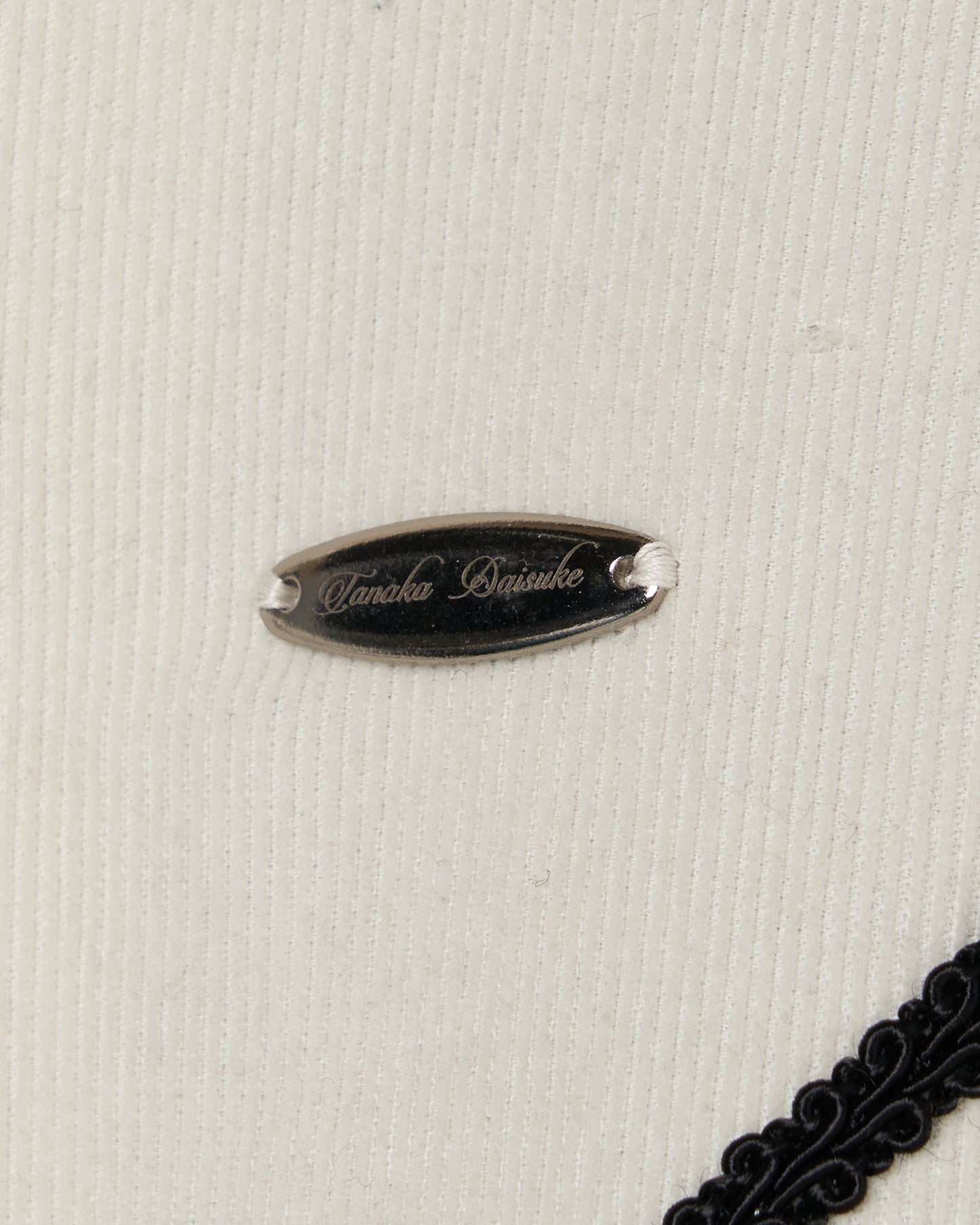 frill corduroy track jacket 【Delivery in December 2025】