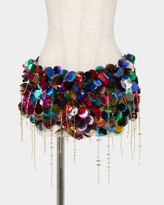 Twinkle Sequin shorts【Delivery in March 2027】