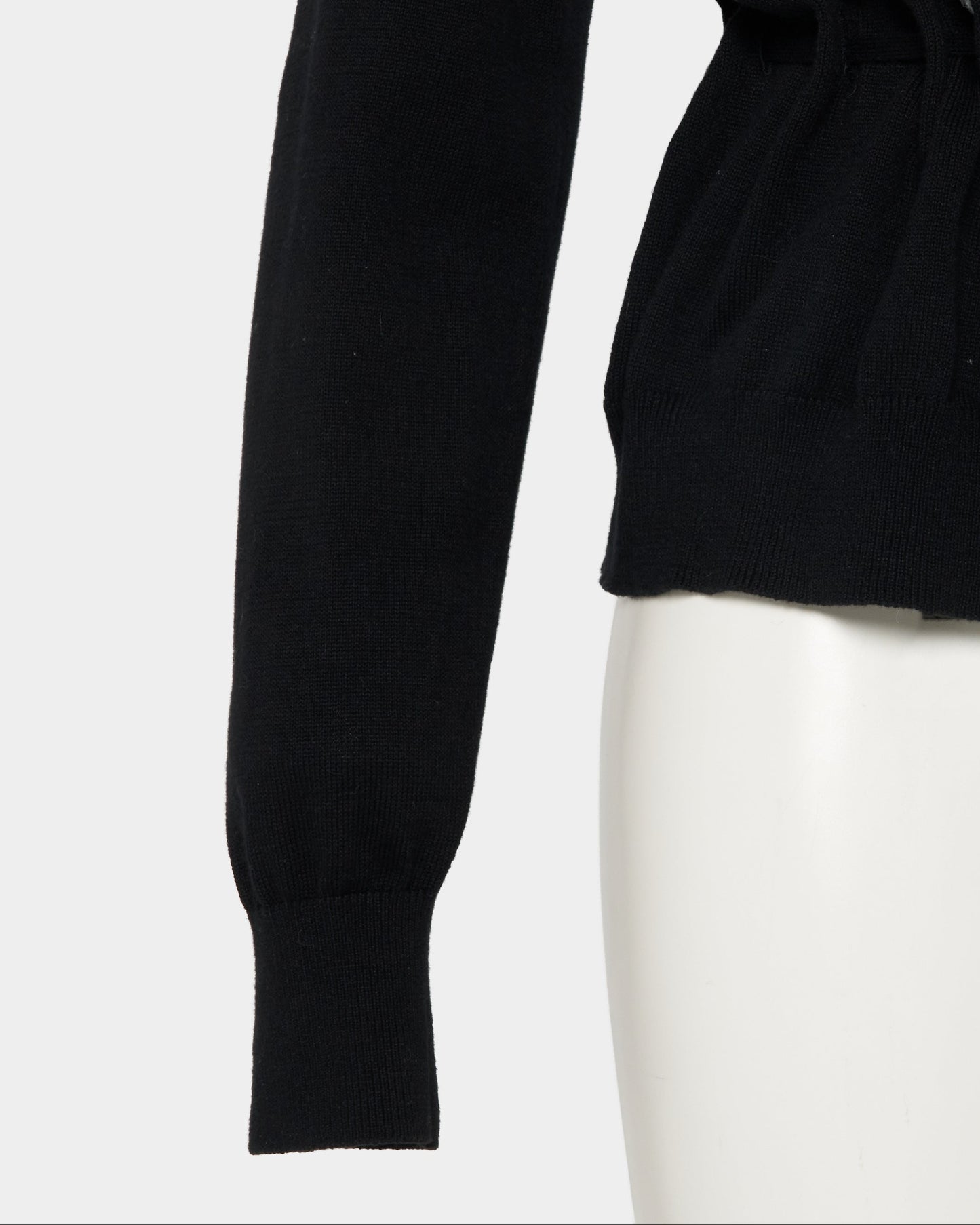 Napoleon bijou knit cardigan Black【Delivery in February 2027】