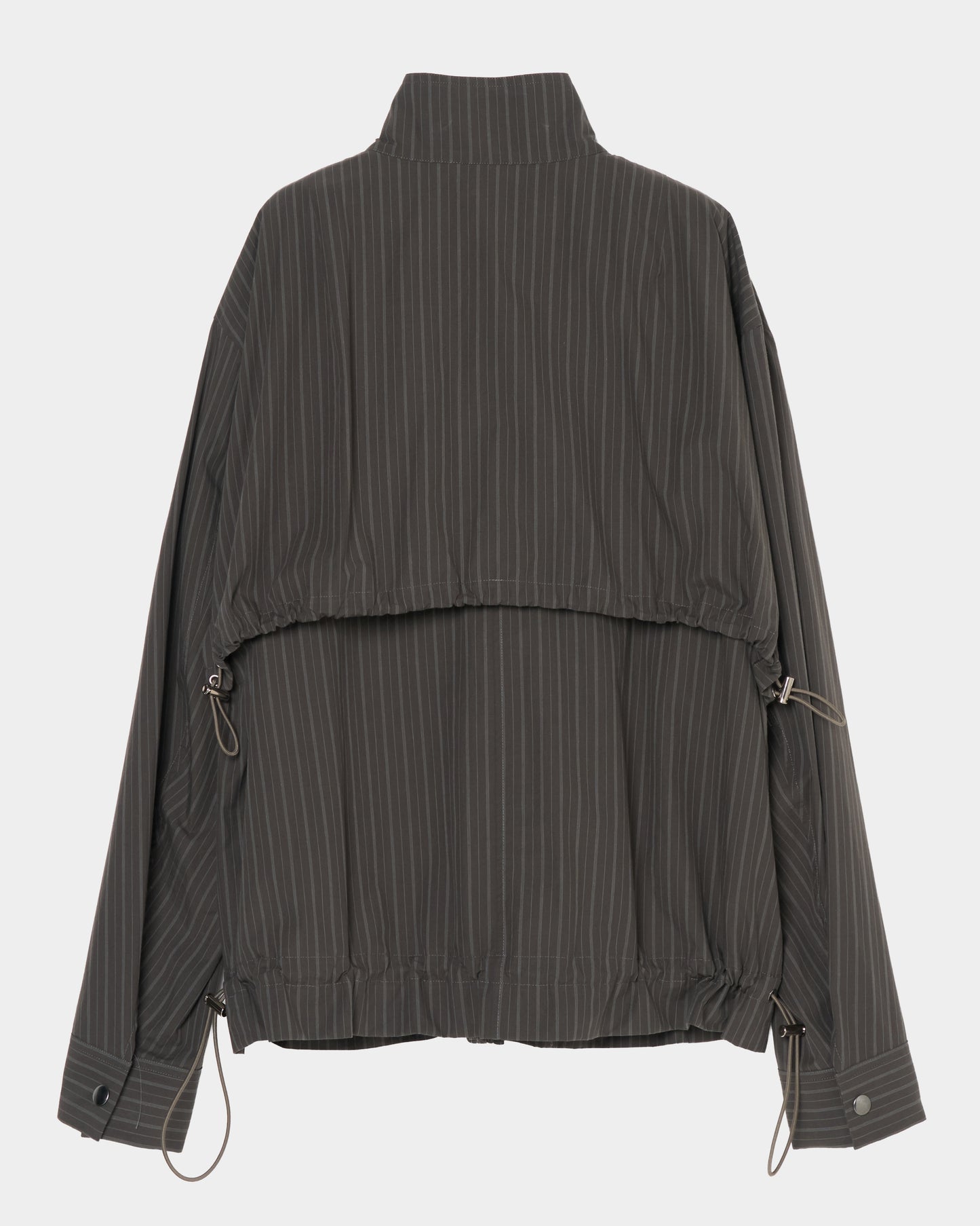 bijou logo stripe drawstring blouson【Delivery in January 2027】