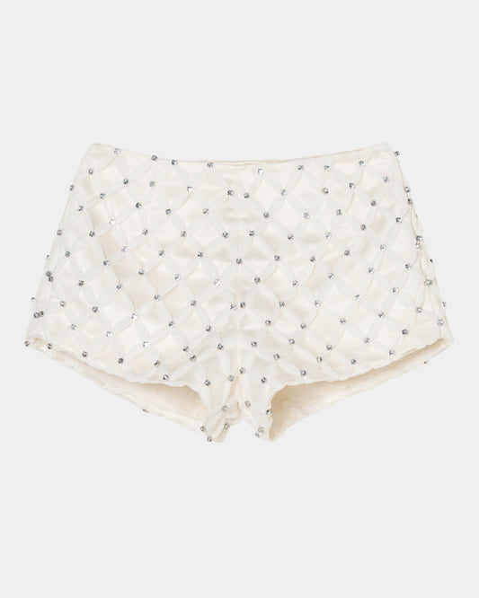 bijou cross tulle shorts【Delivery in March 2027】