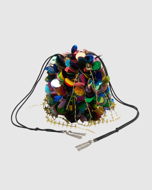 Twinkle Sequin drawstring bag【Delivery in March 2027】