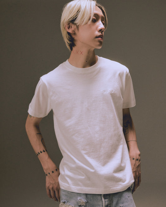 Cartoon angel wing T-shirt【stock】