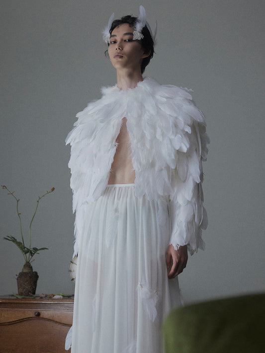 Feather jacket【Delivery in March 2026】