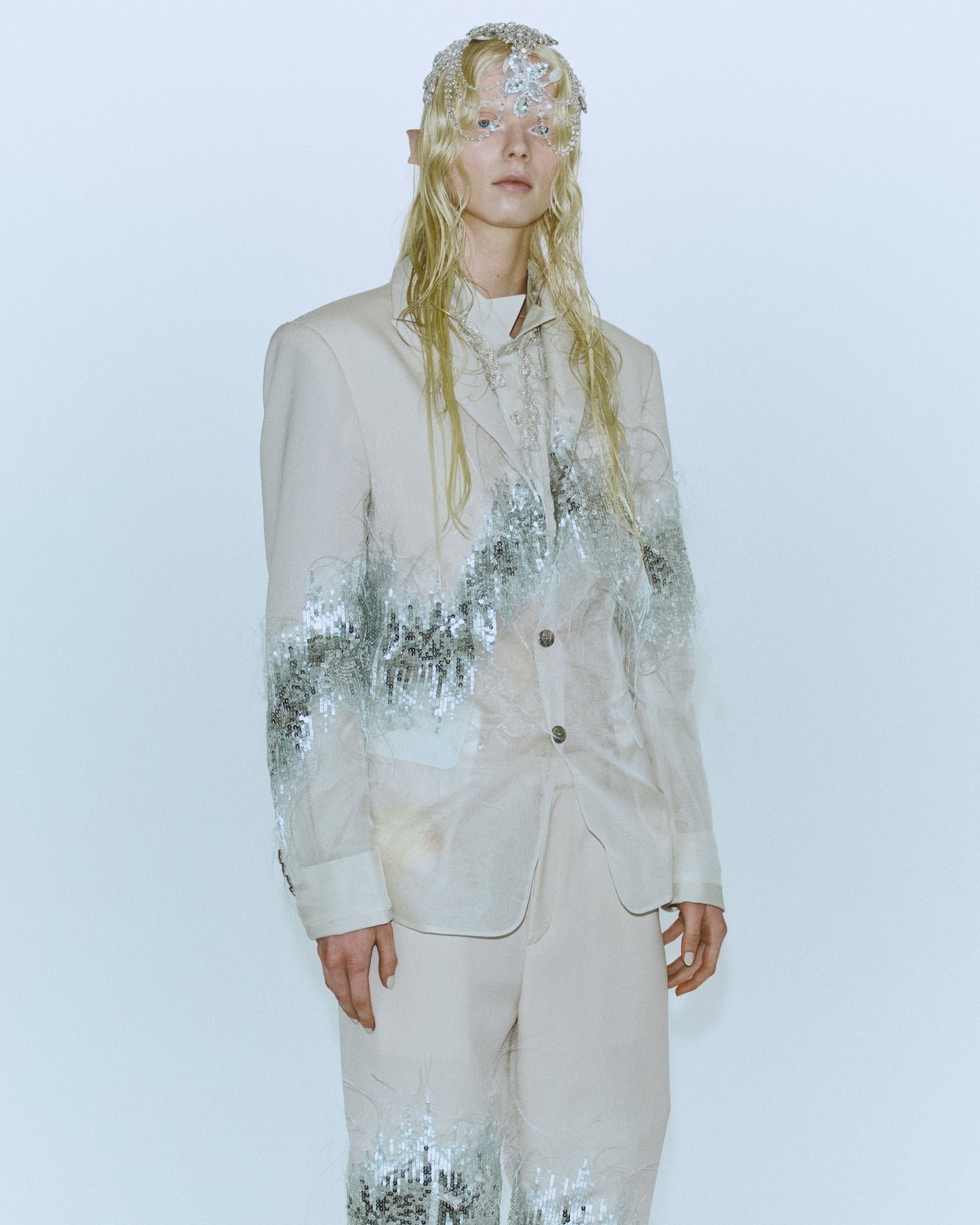 dripped sequin jacket【Delivery in August 2025】