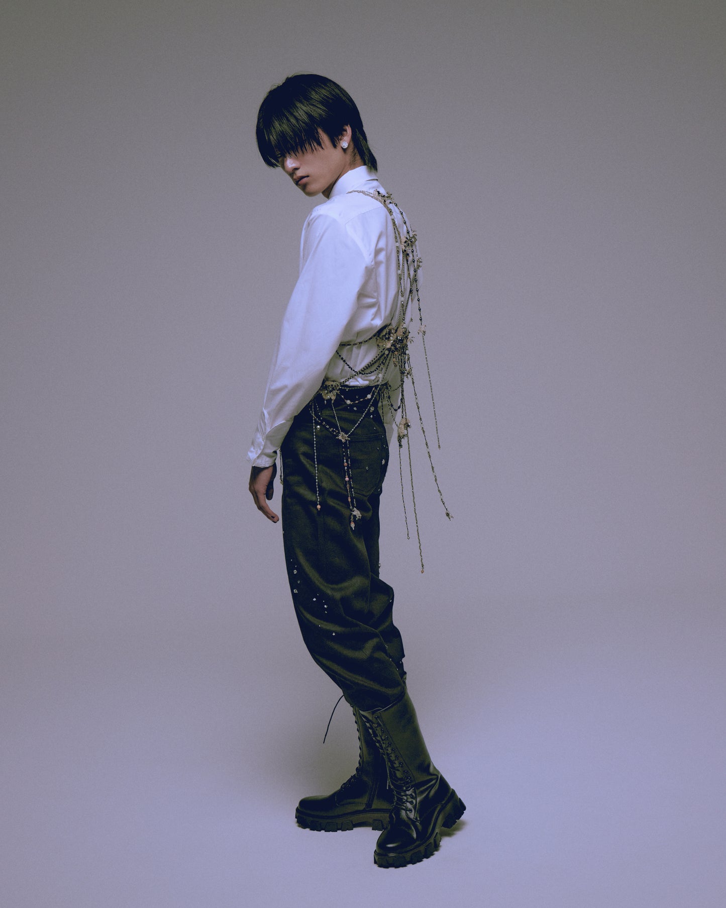 stary sky beeds vest【One of a kind】