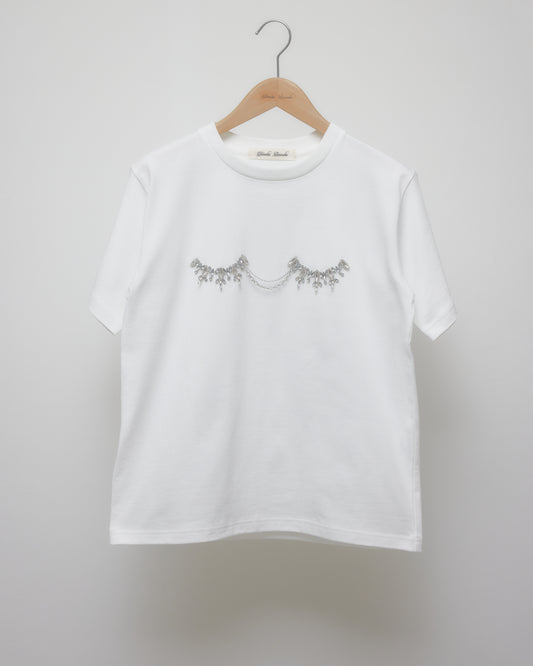 bijou bra tops White【Delivery in March 2027】