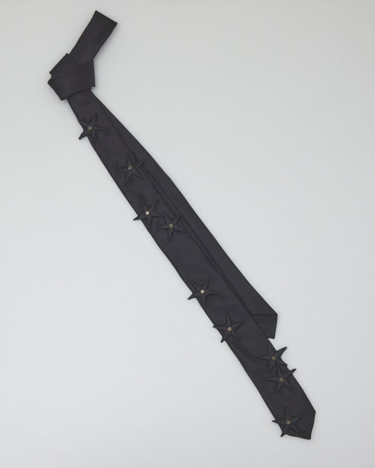 Black star tie【Delivery in February 2027】