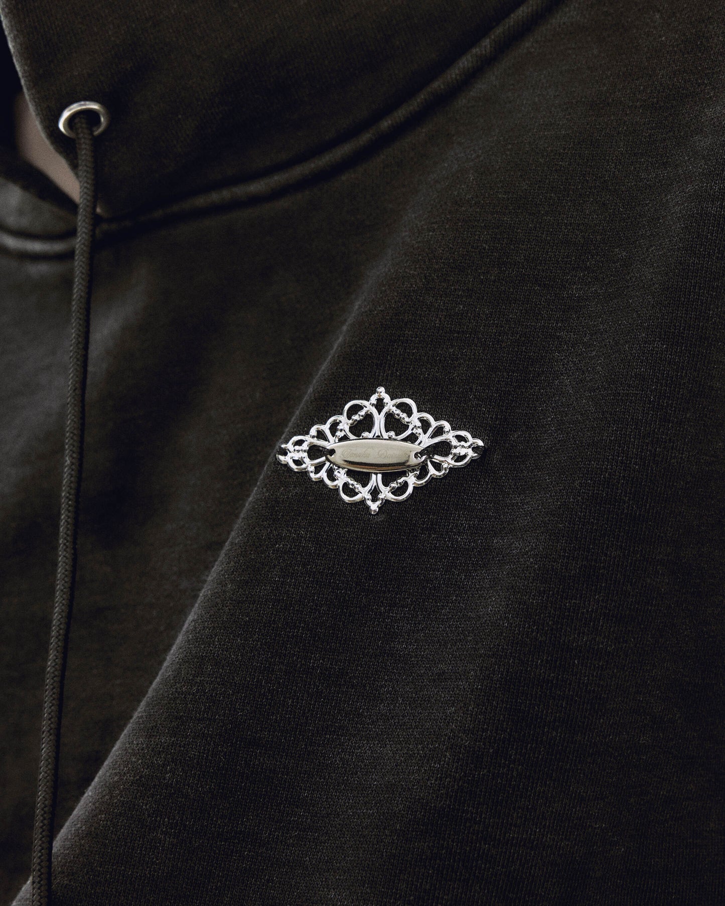 bijou tiara hoodie Black【stock】