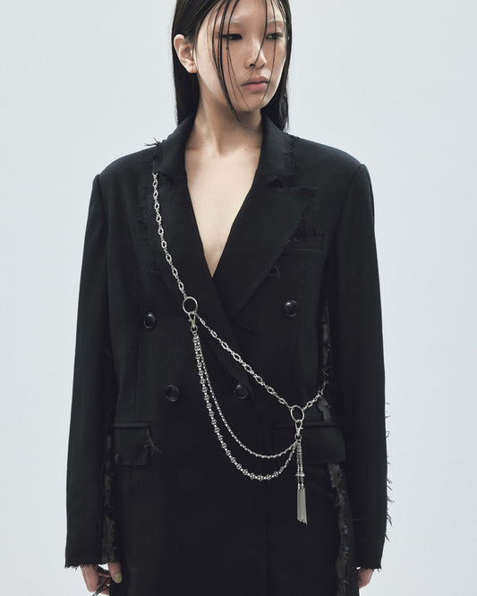 bijou chain 2way phone strap【Delivery in January 2026】