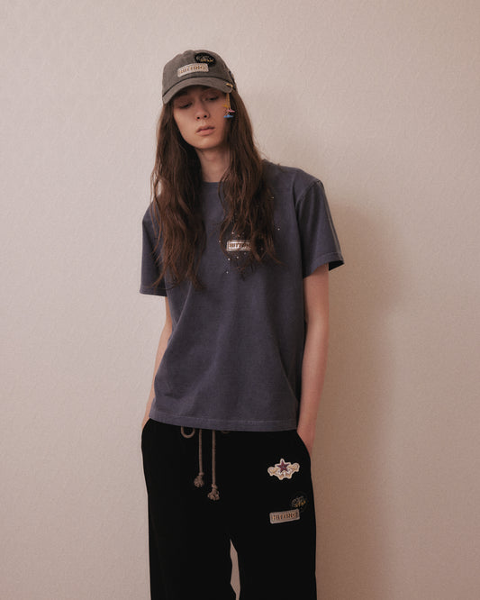 Hitting the star T-shirt Navy【Delivery in January 2027】
