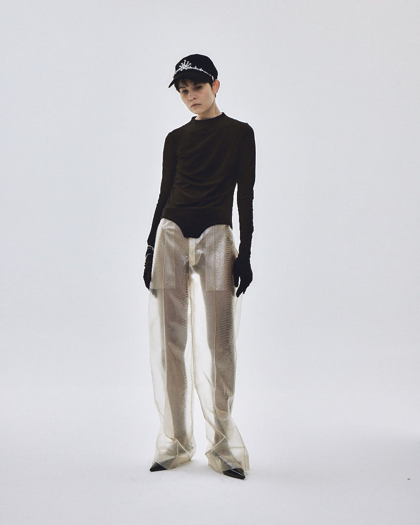gloves velour pullover Black【Delivery in July 2025】