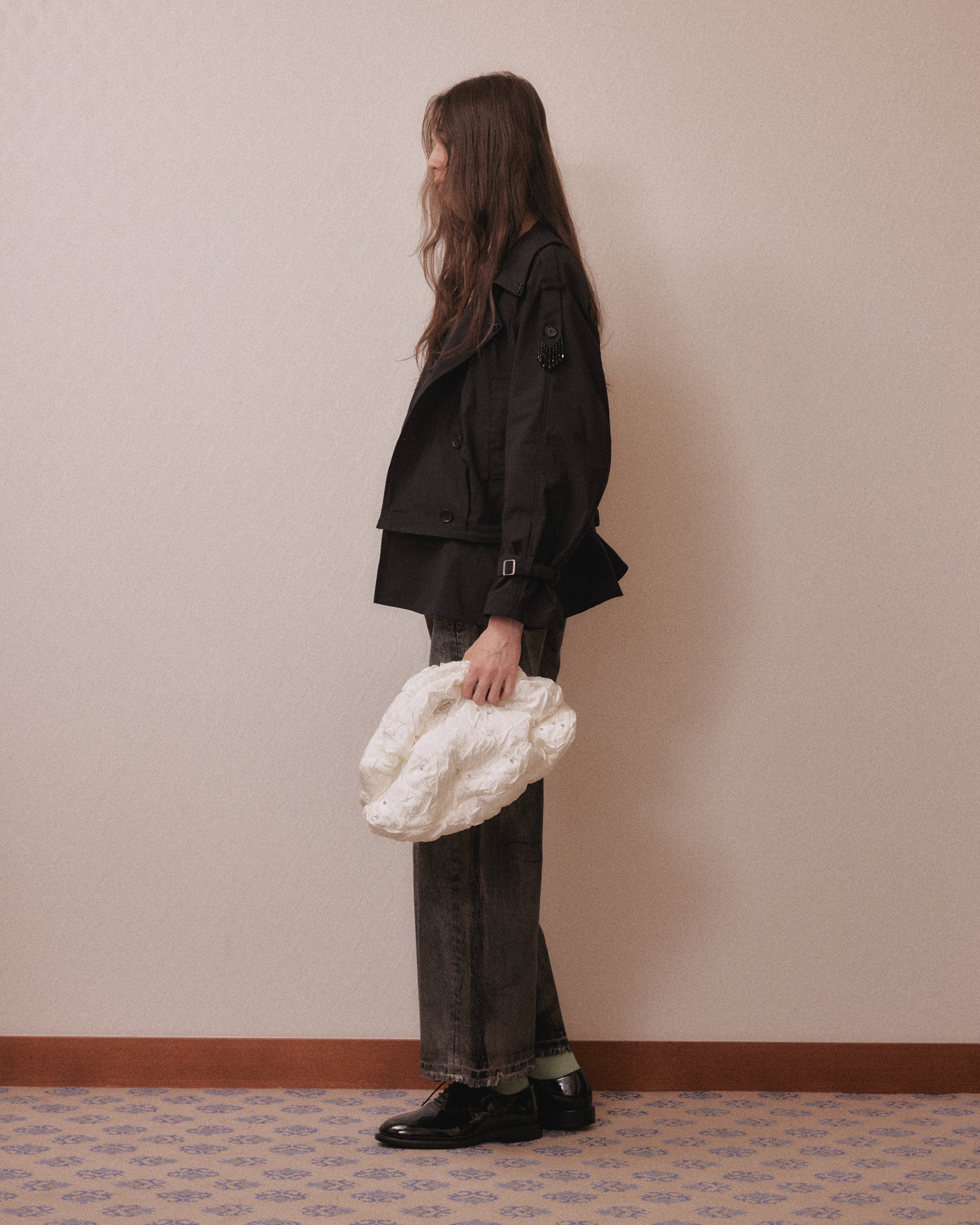 bijou cloud large bag White【Delivery in March 2027】