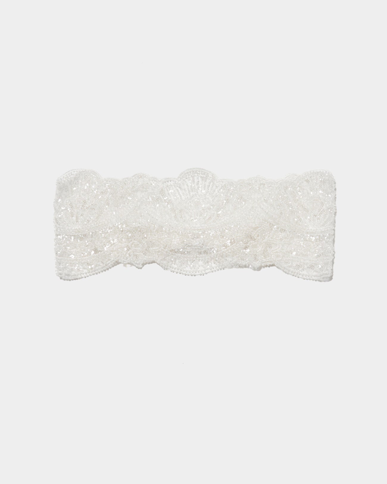 white beads shell bra【Delivery in August 2025】