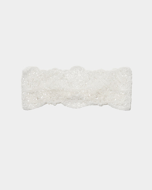 white beads shell bra【Delivery in August 2025】