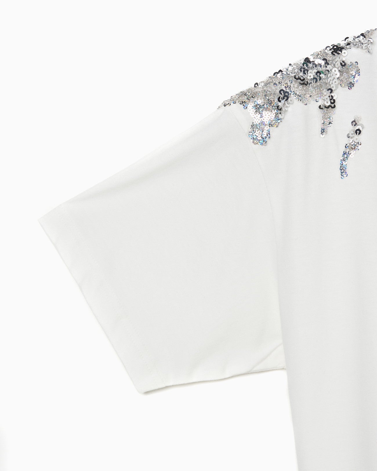 magical powder piles up T-shirt White【stock】
