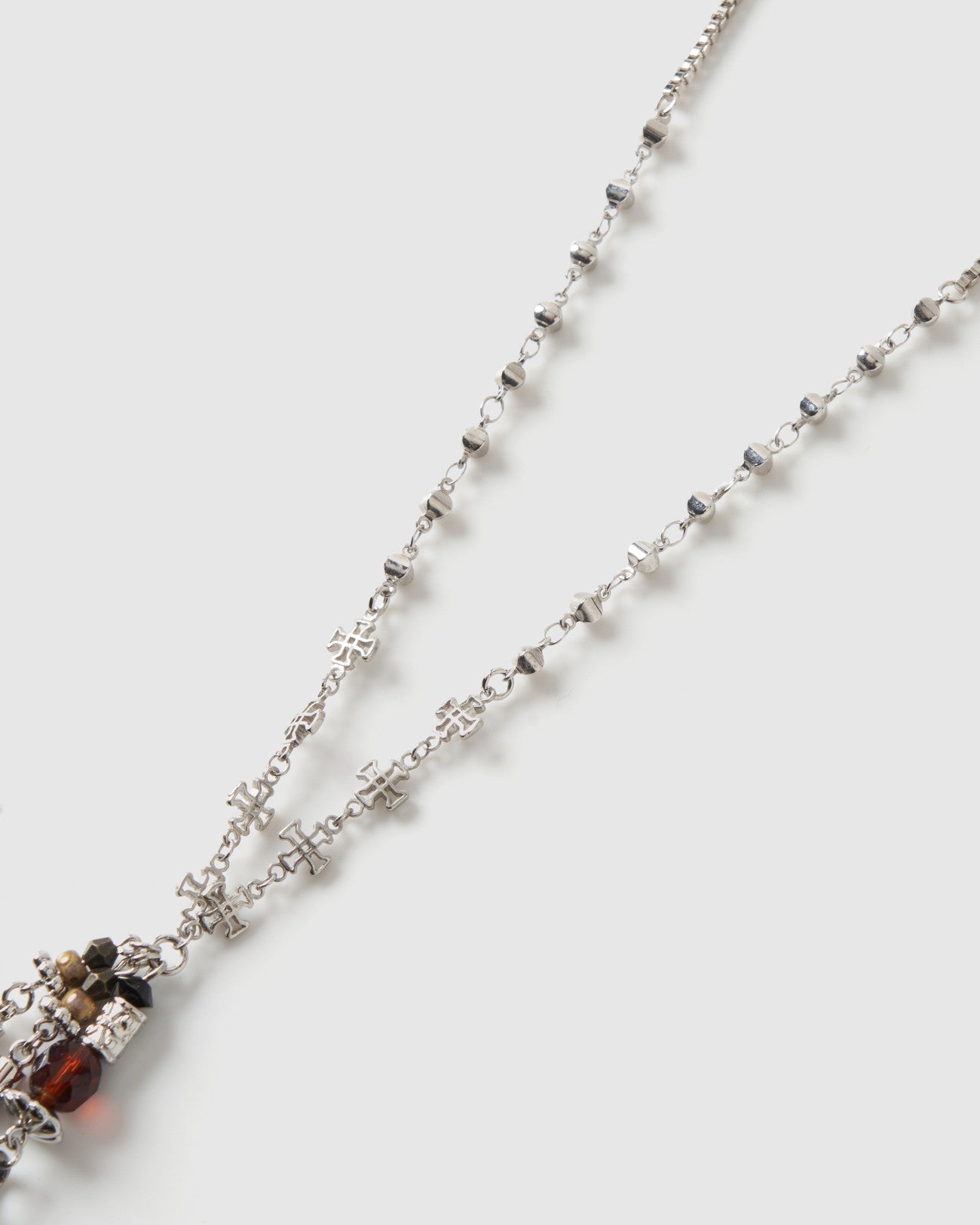 Reddish Brown heart necklace【Delivery in February 2025】
