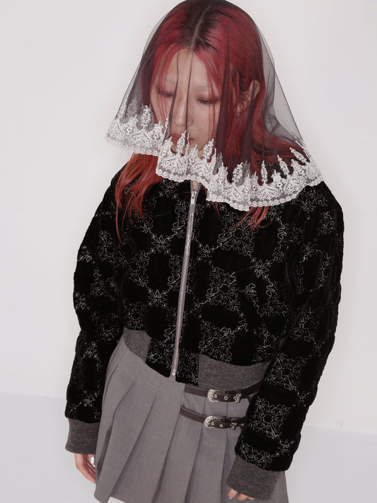 palace tiles quilted blouson【Delivery in January 2027】