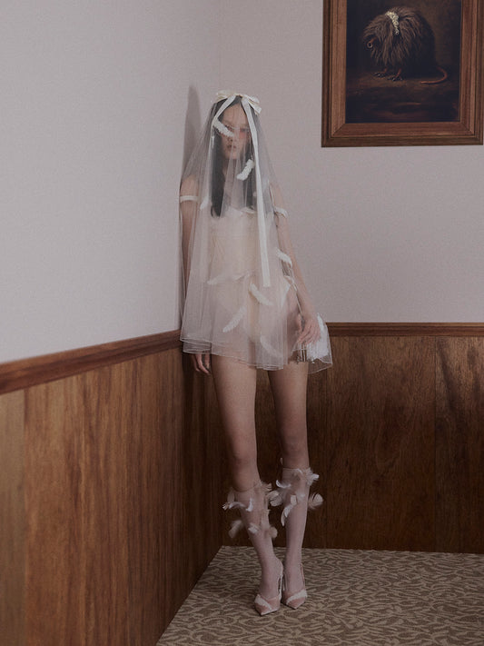 off-shoulder lapel bra【Delivery in March 2026】