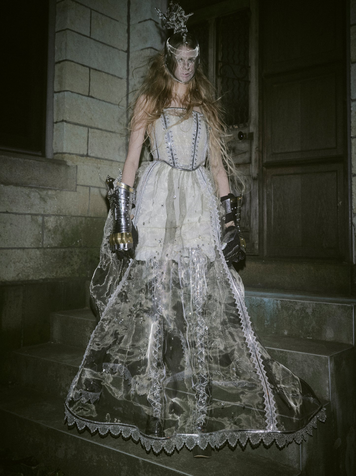 【Art piece】stainless mesh dress【Delivery in September 2025】