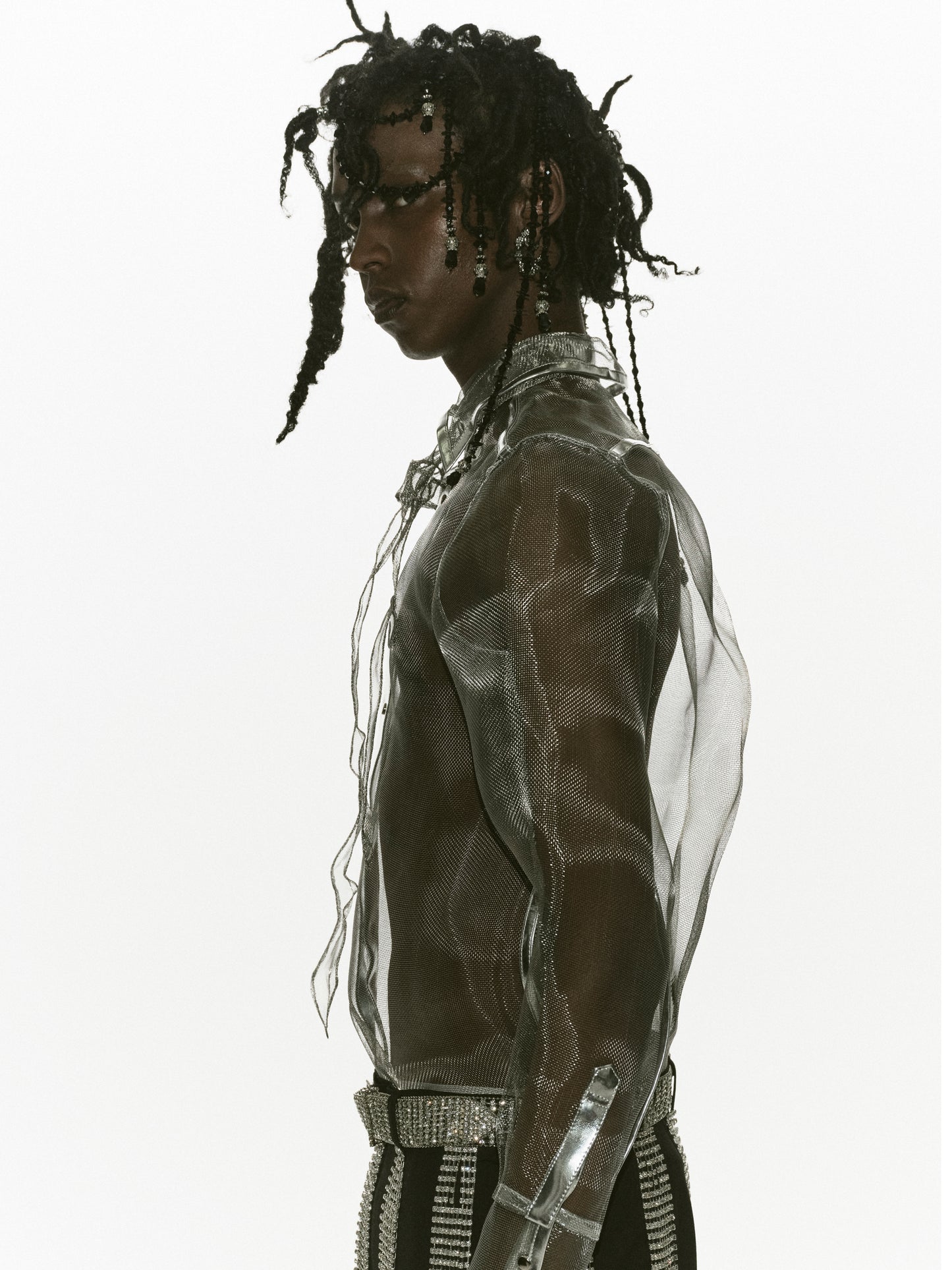 【Art piece】stainless mesh shirt【Delivery in September 2025】