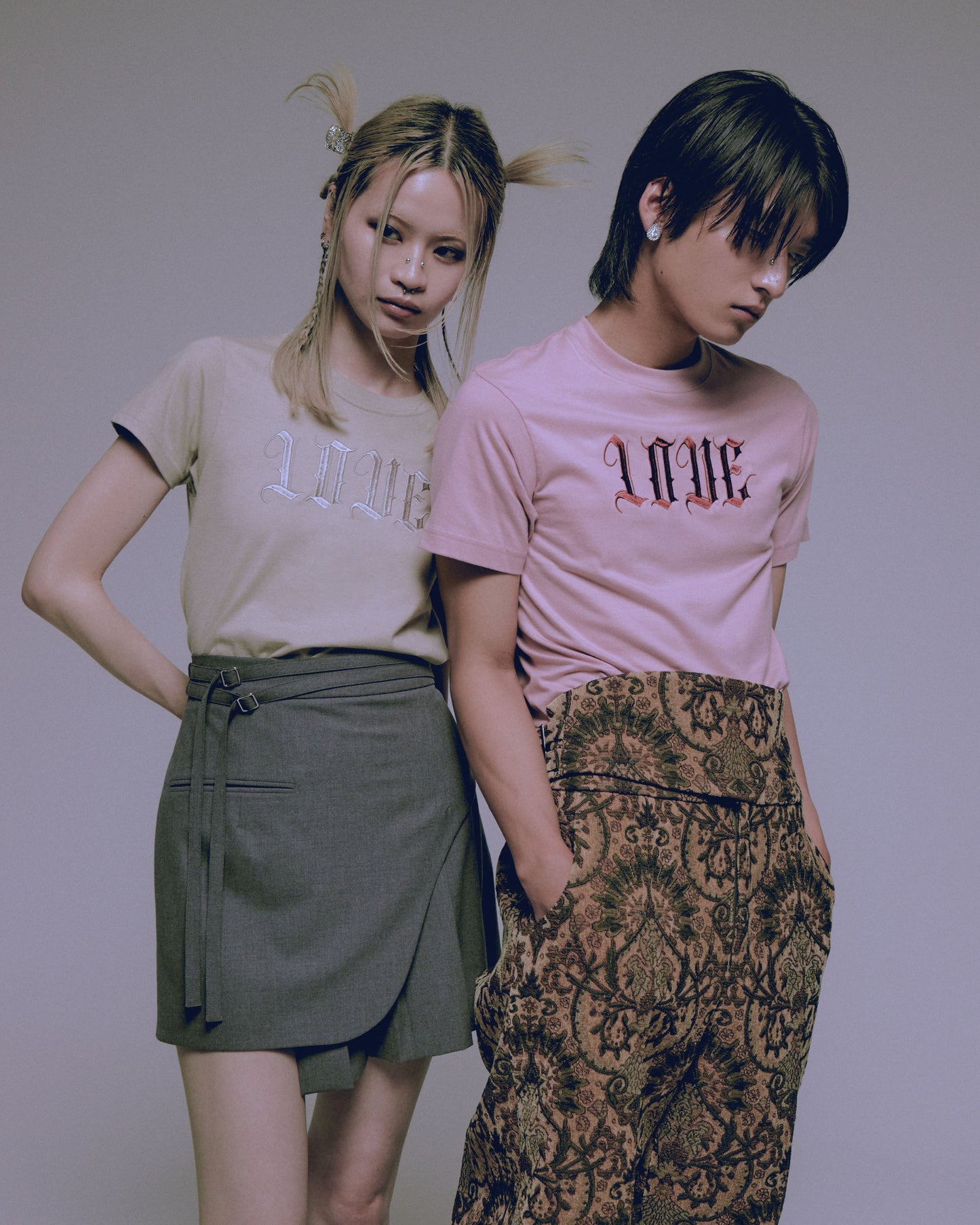 LOVE T-shirt Pink【stock】
