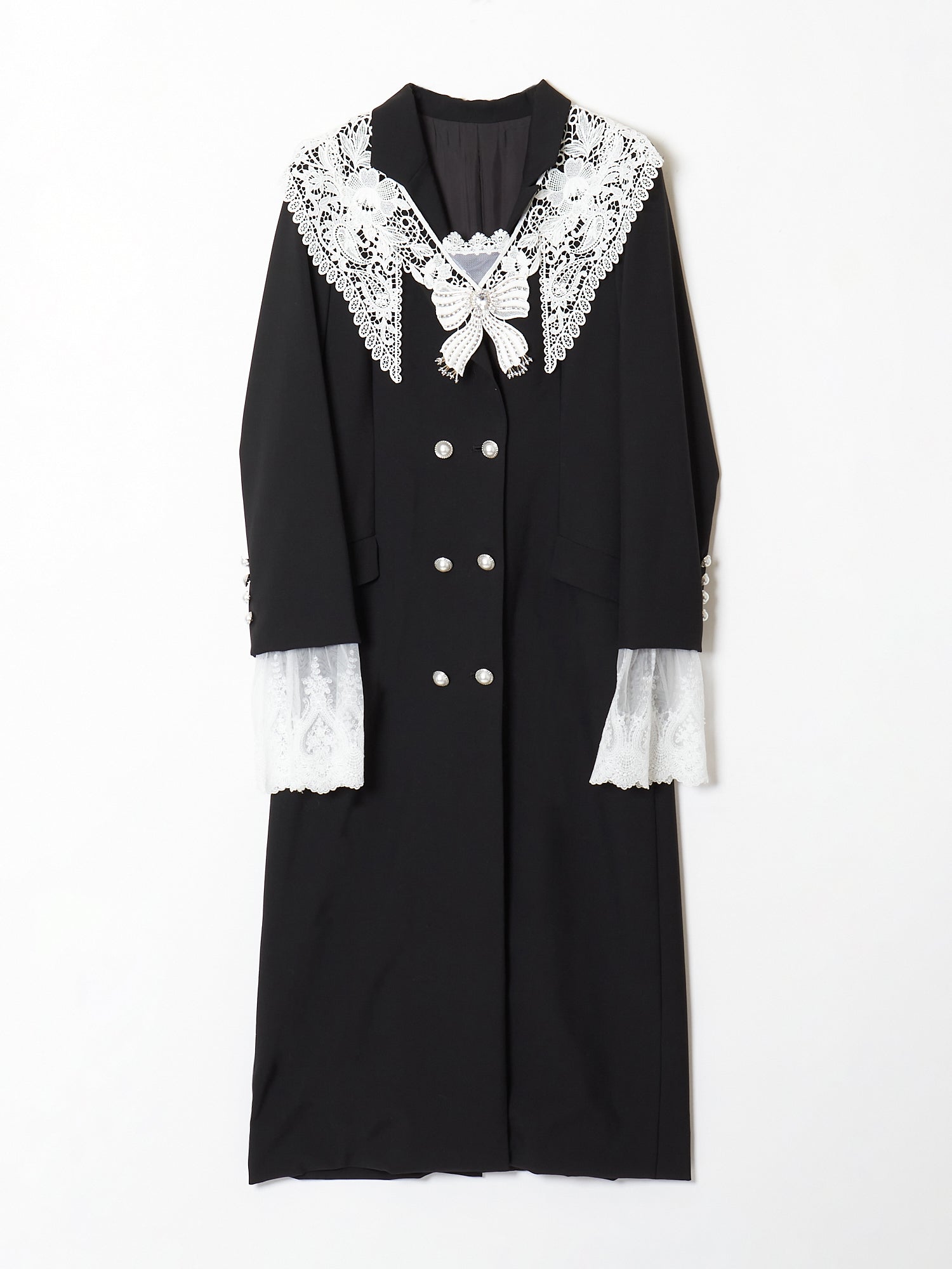 sailor lace suit dress【Delivery in January 2024】