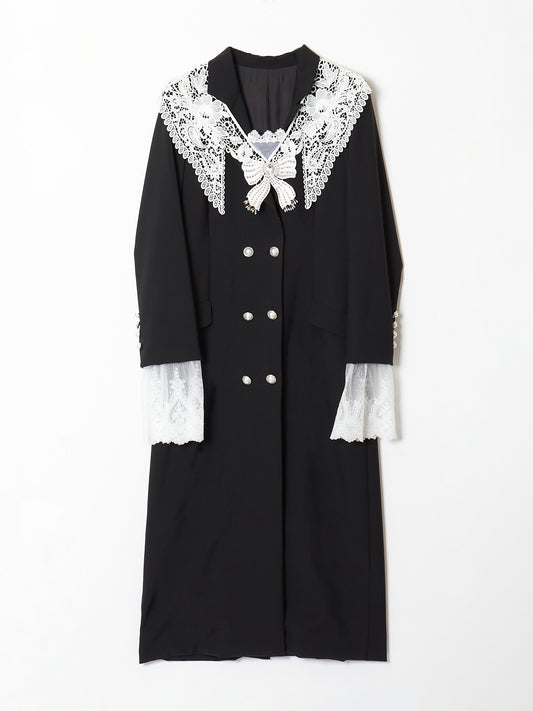 sailor lace suit dress【Delivery in November 2025】