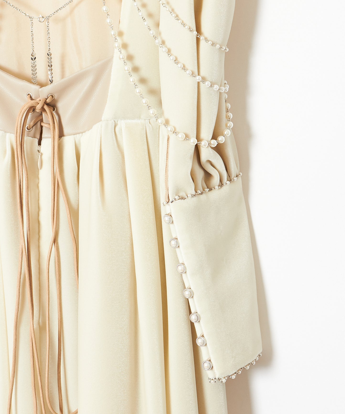 pearl bra dress【Delivery in December 2024】