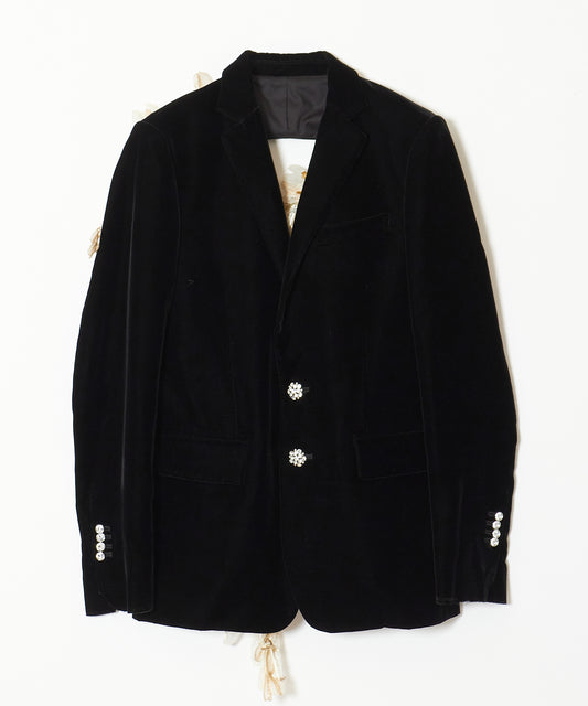 angel wing velvet jacket【Delivery in December 2025】