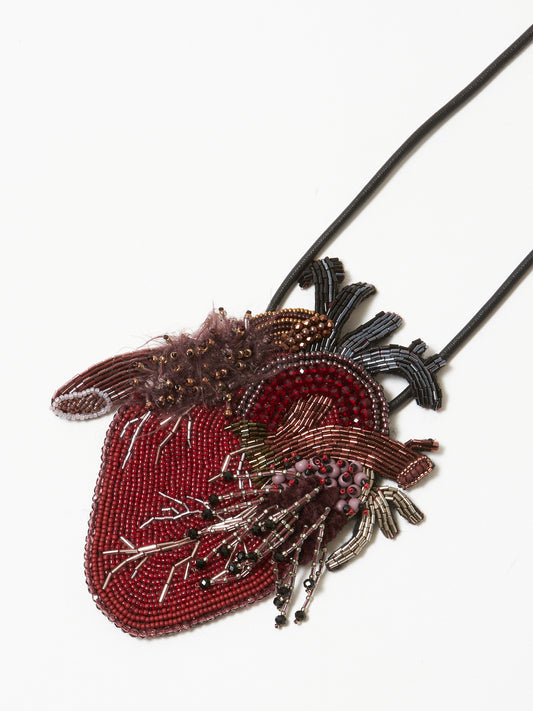 heart bijou necklace【Delivery in September 2023】