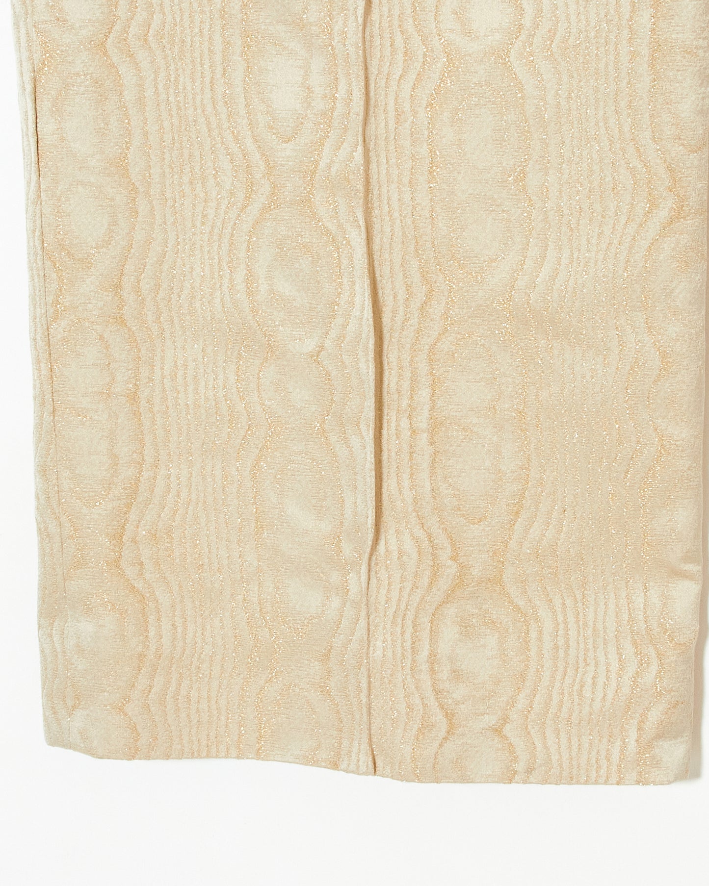 champagne gold moire pants【Delivery in March 2023】