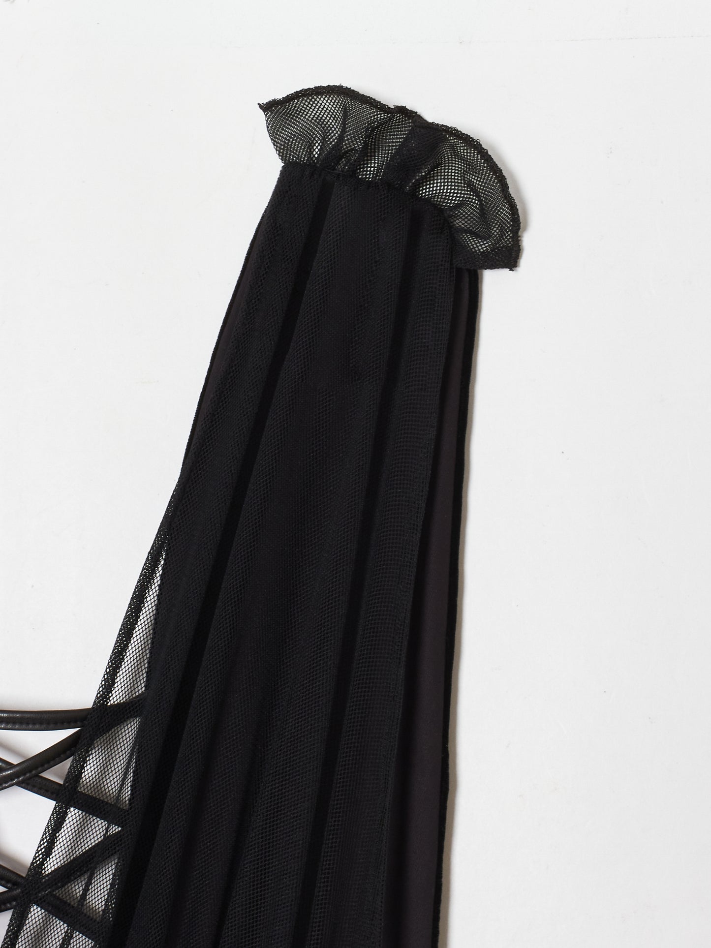 Front tulle velvet dress【Delivery in December 2024】