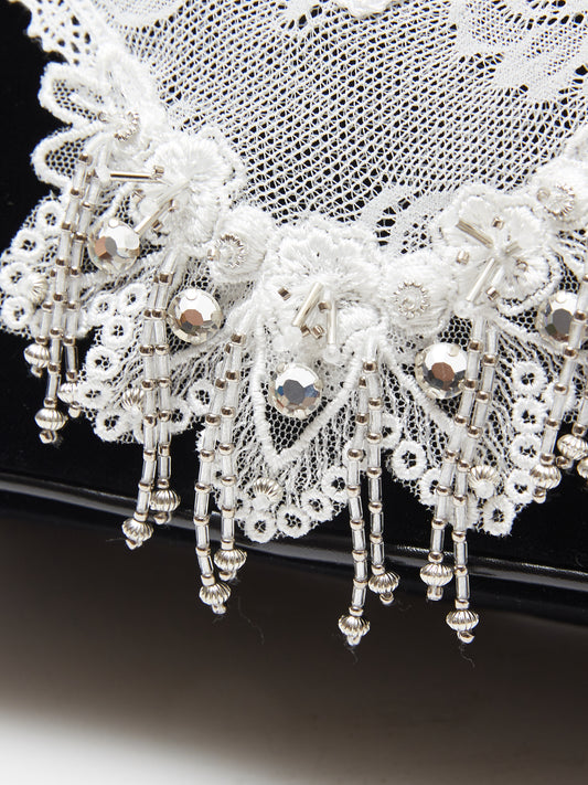 White handkerchief motif【Delivery in August 2025】